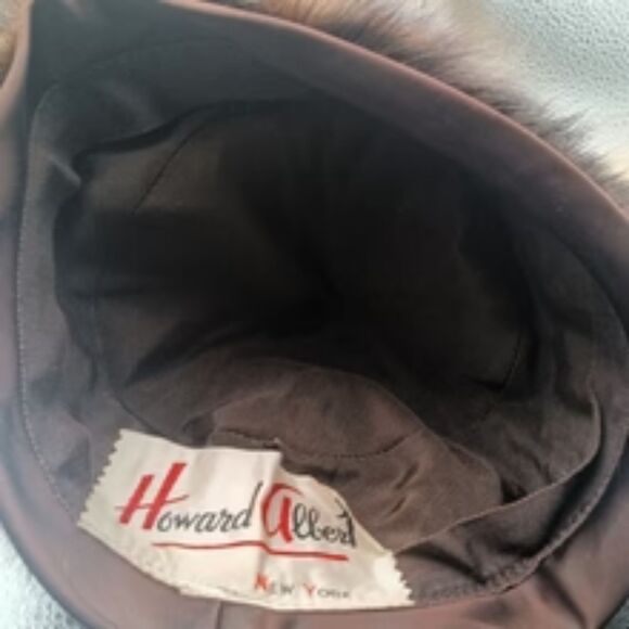 Vintage Howard Albert New York Mink Fur Hat – Classic Luxury Winter Style - Picture 7 of 8